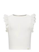 Kmgdrea Liife S/L Detail-Top Jrs Kids Only White