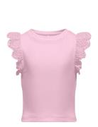 Kogdrea Life S/S Top Jrs Noos Kids Only Pink