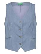 Waistcoat United Colors Of Benetton Blue