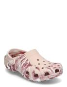 Classic Marbled Clog Crocs Pink
