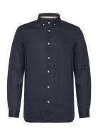 Core - Linen Shirt Ls Button-Down Scotch & Soda Navy