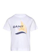 Gant Sailing Graphic T-Shirt GANT White