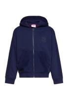 Hooded Cardigan Hugo Kids Navy