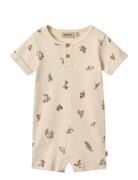 Jumpsuit S/S Alfred Wheat Beige