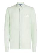 Pigment Dyed Li Solid Rf Shirt Tommy Hilfiger Green