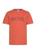 Short Sleeves Tee-Shirt BOSS Orange