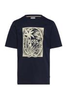 Short Sleeves Tee-Shirt BOSS Navy