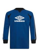 Panelled Ls Tee Umbro Blue