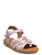 Sandals - Flat - Open Toe - Op ANGULUS Pink