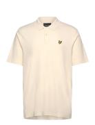 Ribbed Polo Shirt Lyle & Scott Cream