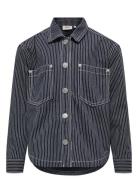 Kogmerle L/S Stripe Shirt Pnt Kids Only Navy