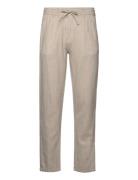 Linen Blend Herringb Pants Lindbergh Grey