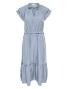 Jdytrain S/L Frill Midi Dress Wvn Exp JDY Blue