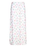 Pcmillie Hw Long Skirt D2D Wvn Pieces White