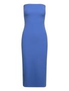 Strapless Dress Mango Blue