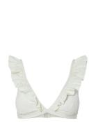 Pclada Bikini Top Sww Bc Pieces White