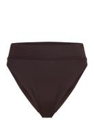 Heat High Waist Bikini Bottoms Weekday Brown