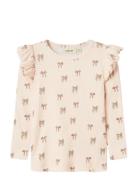 Nmfgavo Eko Ls Slim Top Lil Noos Lil'Atelier Beige
