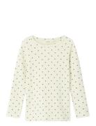 Nmnlago Kim Ls Slim Top Lil Noos Lil'Atelier Cream