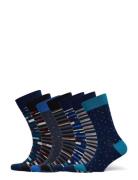 Jbs Socks Bamboo 7 Pairs Box JBS Blue