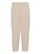 Kamerle Pants Cropped Kaffe Beige