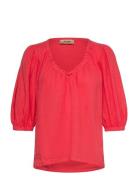 Mmtaissa Linen Blouse MOS MOSH Red