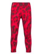 Jg Fi Aop 7/8Le Adidas Sportswear Red