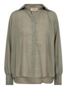Mmmarcela Voile Shirt MOS MOSH Grey