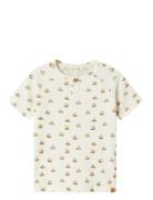 Nmmlavo Eni Ss Slim Top Lil Lil'Atelier Cream