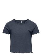 Kognella S/S O-Neck Top Noos Jrs Kids Only Navy