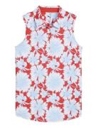 W Cloudspun Botanic Sl Polo PUMA Golf Blue