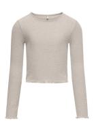 Kognella L/S O-Neck Top Jrs Noos Kids Only Cream
