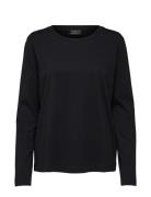 Slfstandard Ls Tee Noos Selected Black