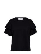 Slfrylie Ss Florence Tee M Noos Selected Black