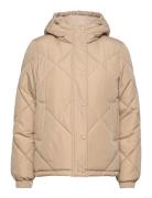Slfmonika Puffer Jacket Selected Beige