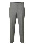 Slhslim-Oasis Linen Trs Noos Selected Grey
