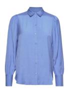 Slfalfa Ls Shirt B Selected Blue