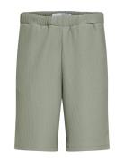 Slhloose-Plisse Shorts Ex Selected Green