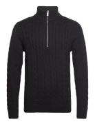 Slhryan Structure Half Zip Selected Black