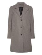 Slfnew Alma Wool Coat Noos Selected Grey