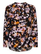 Slfirene Ls Aop Top Noos Selected Black