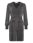 Slfanita Agnethe Ls Short Dress Selected Black