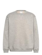 Slhrelax-Sigurd Crew Neck Sweat Selected Grey
