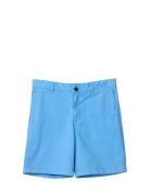 Classic Cotton Twill Shorts Lexington Clothing Blue