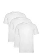3-Pack Tee With Flag Print S/S Lindbergh White