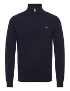 Lambswool Blend Half Zip GANT Navy