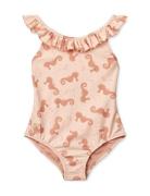 Kallie Printed Swimsuit Liewood Pink