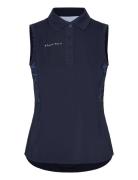 Nicky Sleeveless Poloshirt Röhnisch Navy
