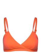 Overlap Bikini Top Casall Orange
