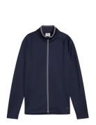 W Waffle Fleece Full Zip PUMA Golf Navy